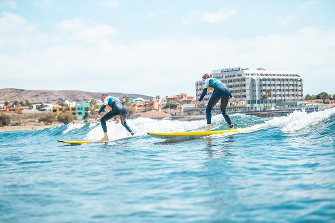 Private couple Surf Lesson - A private way to try surfing in Tenerife