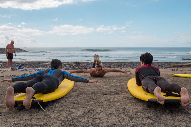 Private couple Surf Lesson - Meeting at Fañabé Beach