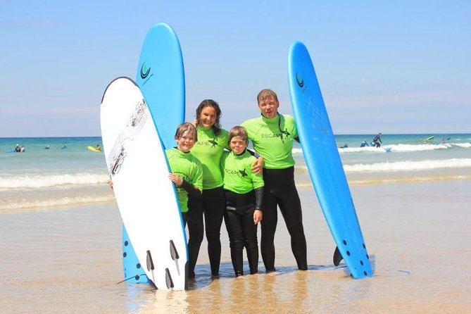 Private Family / Small-Group Surf Lesson (max. 4) in Newquay. - Key points to know before you book