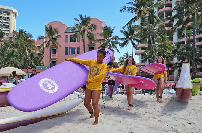 Private Group Surf Duo by Waikiki Beachboys at the Royal - Weather, timing, and cancellation details