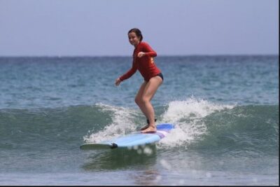 Private Hanalei Sandy Bottom Surf Lesson on Kauai