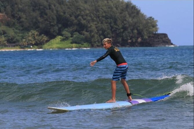Private Hanalei Sandy Bottom Surf Lesson on Kauai - Instructors who adjust to the person in front of them