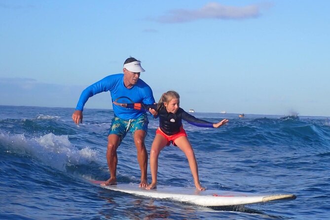 Private Kids Surfing Lessons - Why this Waikiki lesson works well for children