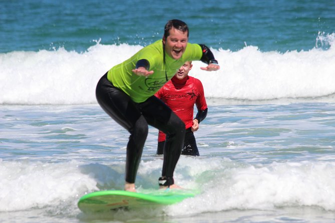 Private One on One Surf Lesson in Newquay, for Beginners / Novice Surfers - Towan Beach and the Newquay shoreline