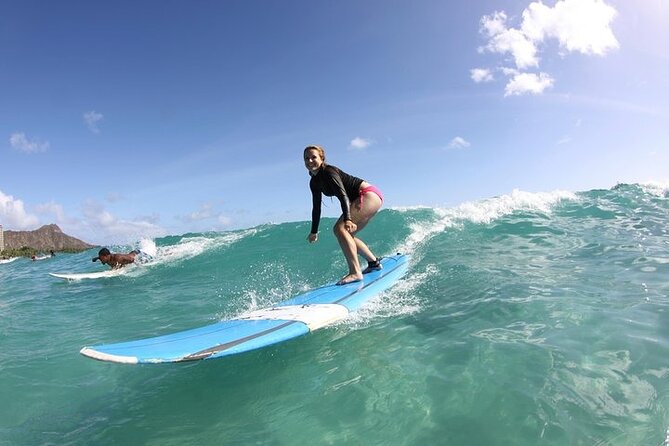 Private Surf Lesson at Waikiki Beach - Private does not always mean perfectly one-on-one