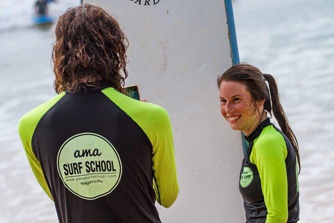 PRIVATE Surf lesson for Beginners Couple - A clear start at 6:30 am