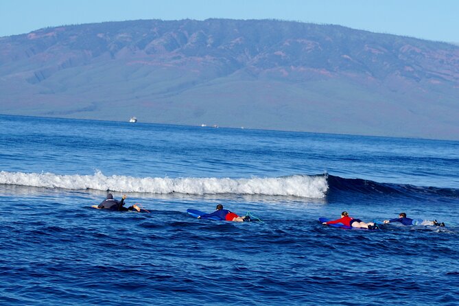 Private Surf Lesson for Group of 3-5 Near Lahaina - A good fit for children and mixed-age families