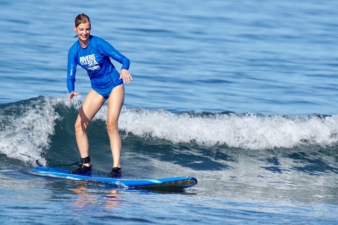 Private Surf Lesson for One Near Lahaina - A Private Start at Rivers to the Sea