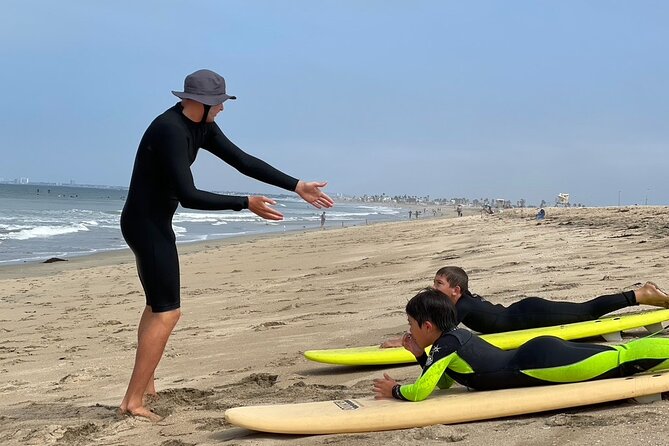 Private Surf Lesson in Huntington Beach - Bolsa Chica State Beach - Why the small group matters