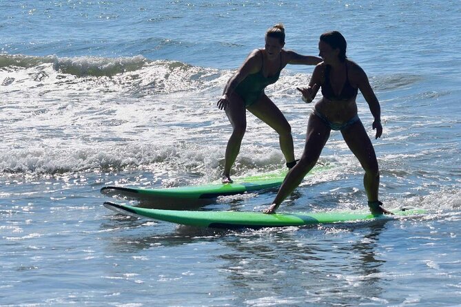 Private Surf Lesson in North Myrtle Beach - Moving into the water with step-by-step help