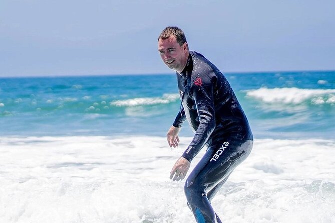 Private Surf Lesson in Venice Beach, CA - Most of the Time Is Spent Catching Waves