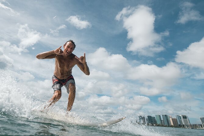 Private Surf Lesson in Waikiki - Waikiki Beach gives beginners a forgiving first wave