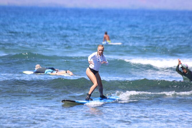 Private Surf Lessons in Lahaina, Maui - Meeting at Launiupoko at 8:30 am