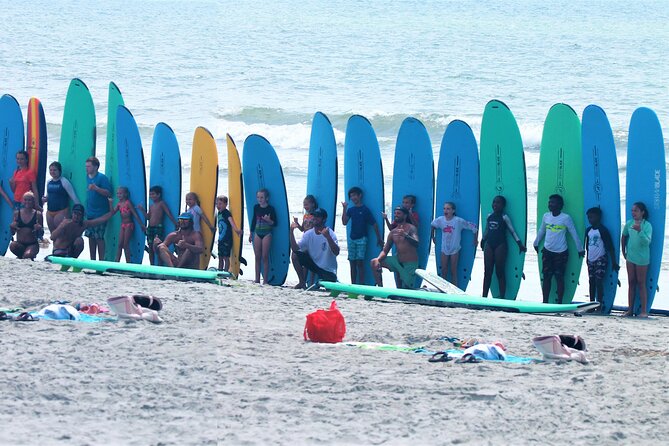Private Surf Lessons in Myrtle Beach - The first 15 minutes: safety, etiquette, and stretching