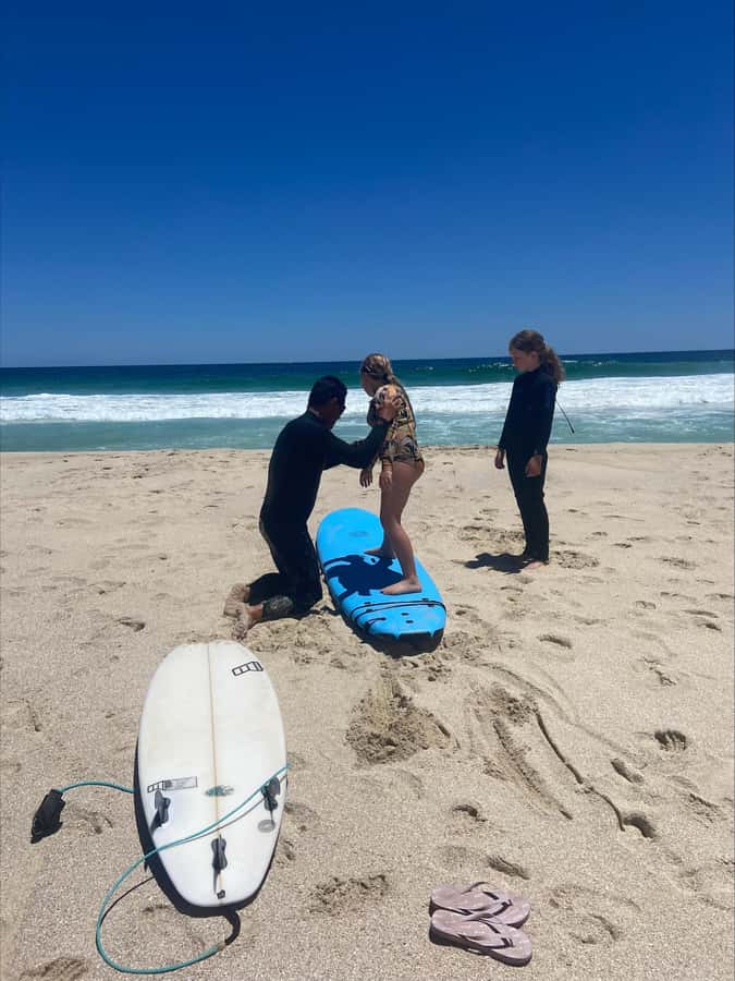 Private surfing lesson - Margaret River Surfing Academy - Key points for your Margaret River surf lesson