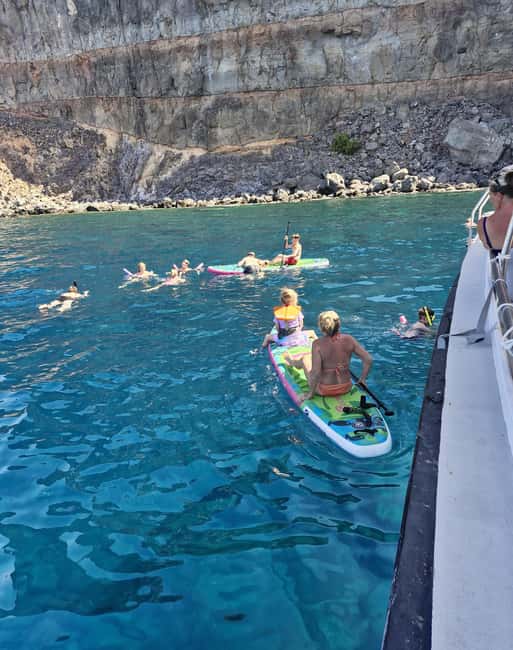 Puerto Rico, Gran Canaria: boat trip, drinks, food, paddle surfing, snorkeling - Should you book it?