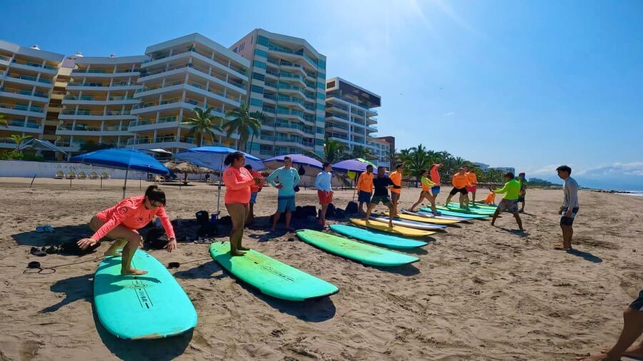 Puerto vallarta and Nayarit: surf lessons - What the $112 price includes
