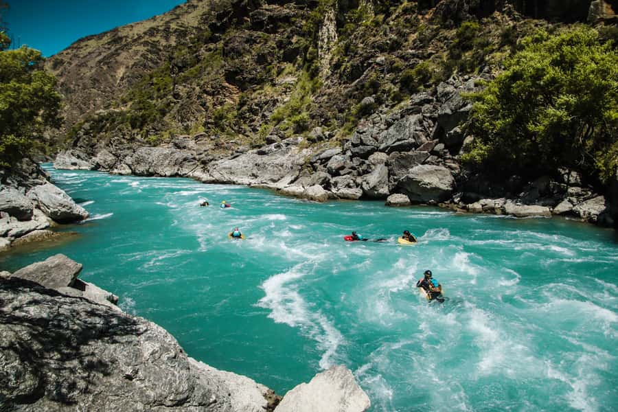 Queenstown: White Water Surfing Along the Kawarau River - Riding 12km of Kawarau white water