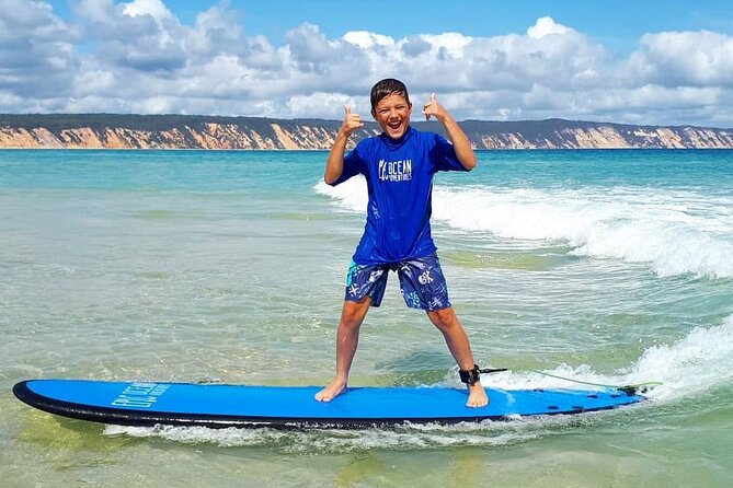 Rainbow Beach: Surf Lesson Safari & Beach 4WD Double Island Point - How the three-hour schedule works
