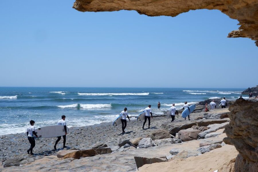 Ribeira d'ilhas , surf lessons at Ericeira WSReserve - Starting at Ribeira d’Ilhas with Ericeira Waves