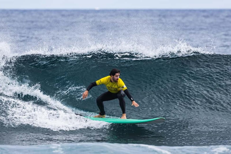 Ribeira Grande, Azores: Group Surf Lessons - Into the water at the beach that fits the conditions