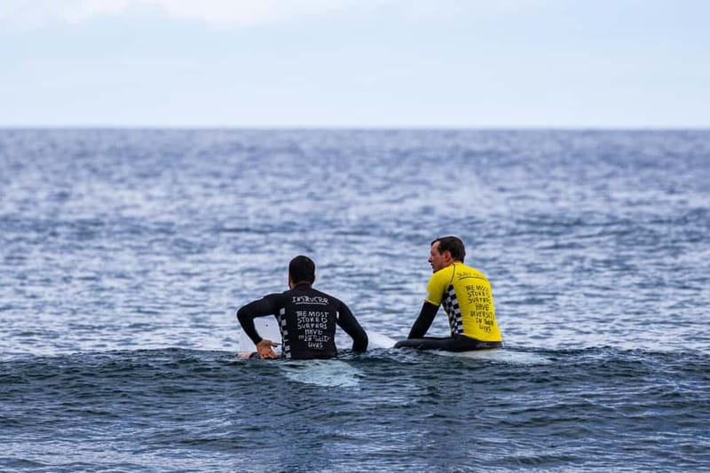 Ribeira Grande, Azores: Group Surf Lessons - The beach views are part of the reward