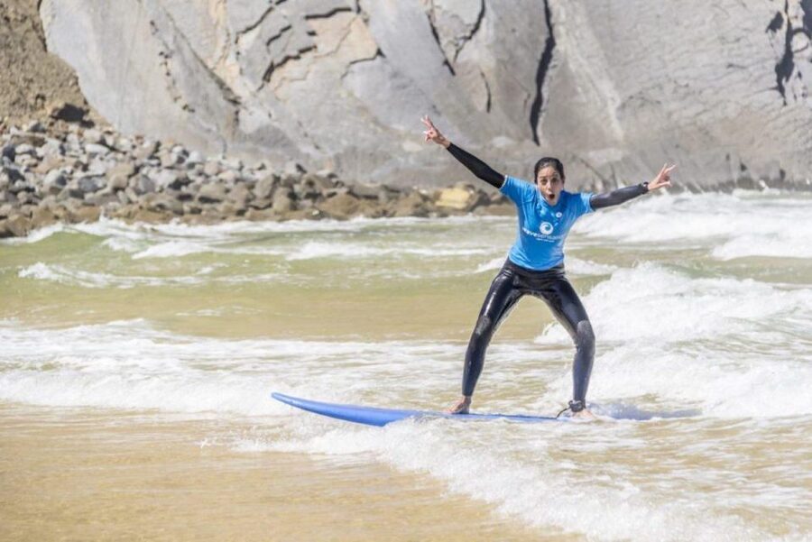 Sagres: Full Day Surfing Lessons - Starting at Wavesensations in Sagres