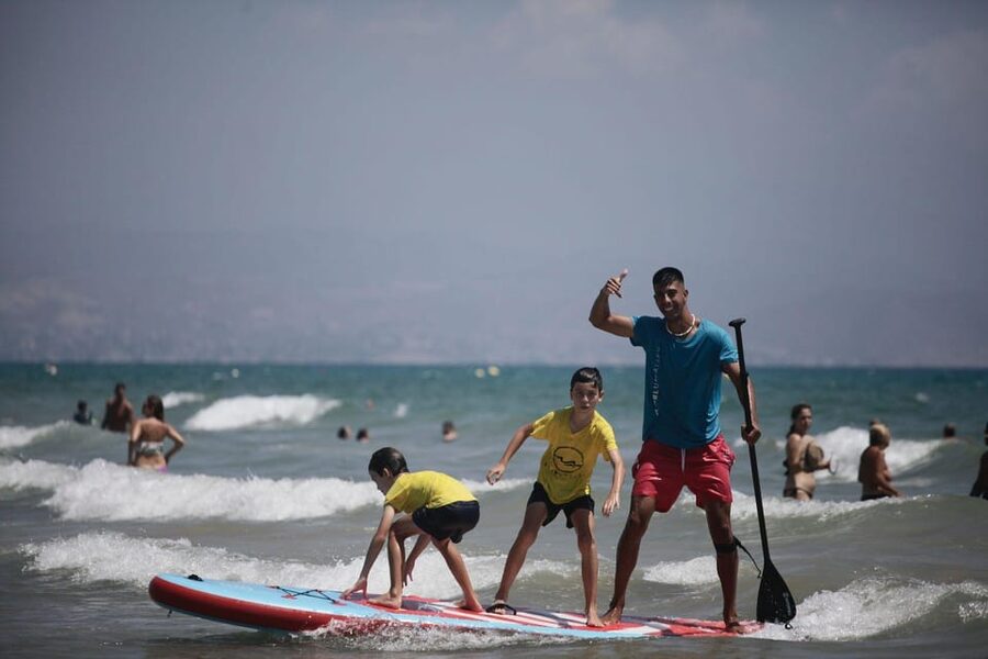 San Juan Beach: Paddle Surf Table rental + Snack and Drink - Snack and drink after your paddle