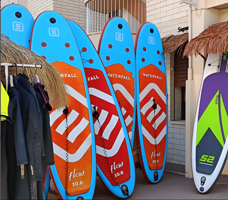 San Juan Beach: Paddle Surf Table rental + Snack and Drink - The first minutes on the water