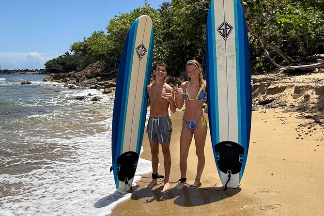 San Juan Surfing Lessons: Ride the Waves in Puerto Rico - Sand practice first, then an hour in the water