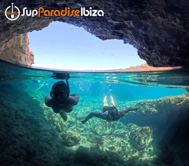 SANT ANTONI: ALL INCLUDED PADDLE SURF&SNORKEL TOUR BOAT - The photo report is useful for more than a souvenir