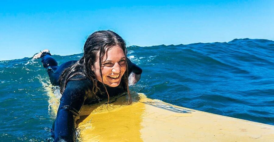 Santa Barbara: Surfing Lessons - Moving from practice to the water