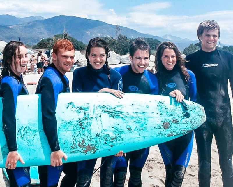 Santa Barbara: Surfing Lessons - The four-person minimum and group expectations