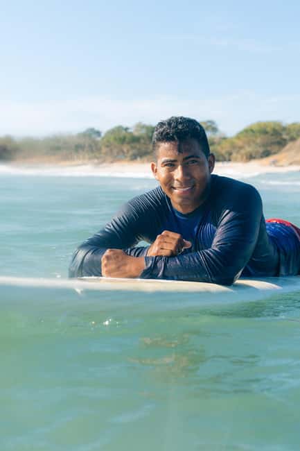 Sayulita: Surfing Lesson - Meeting Marea Surf School near Bichos