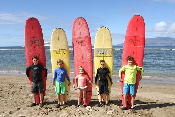 Semi-Private Surf Lesson - 3 Students 1 Instructor - Key points at a glance