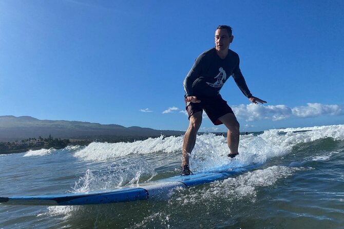 Semi-Private Surf Lesson at Kalama Beach in Kihei - Key points to know before you book