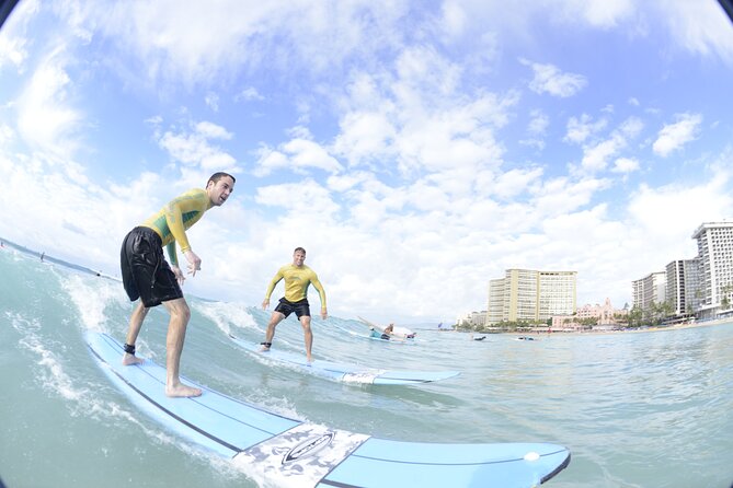 Semi-Private Surf Lesson for 2 or 3 people on Waikiki Beach - What to bring and how to prepare
