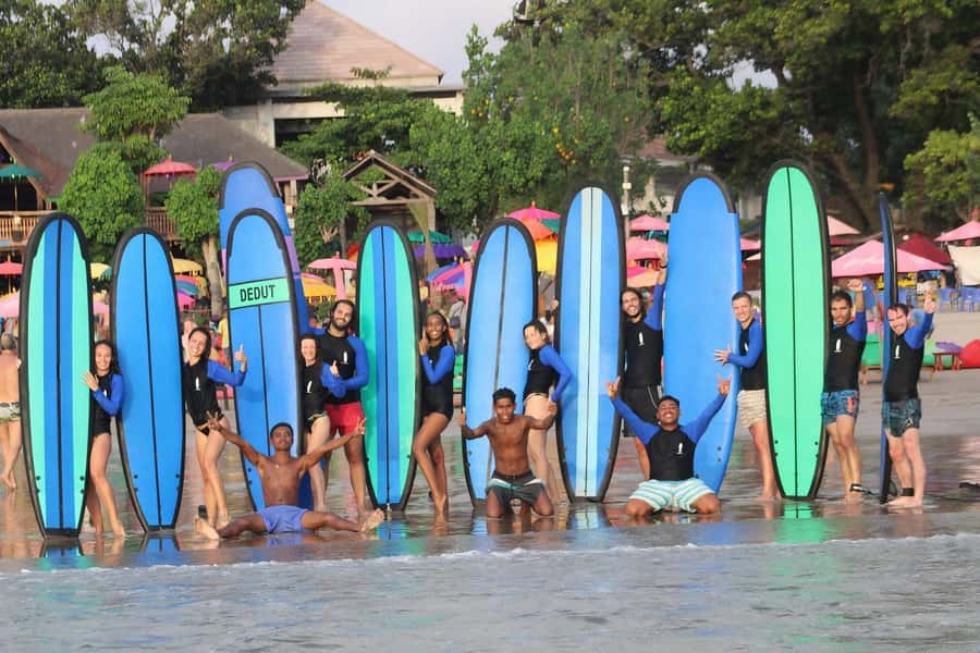 Seminyak: 2-Hour Surf Lesson in Seminyak for All Levels - What your two hours at Double Six Beach look like