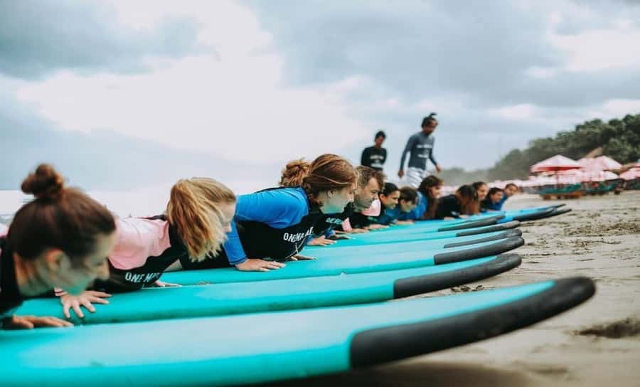 Seminyak: Surf Lesson for all Levels (Small Groups/Private) - Two hours on the sand and in the water