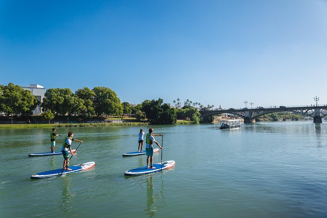 Seville: Paddle Surf Route and Class - Starting on C. Betis by the river