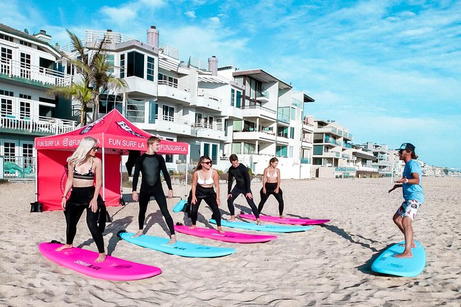 Shared 2 Hour Small Group Surf Lesson in Santa Monica - Santa Monica surfing with a Venice Beach feel