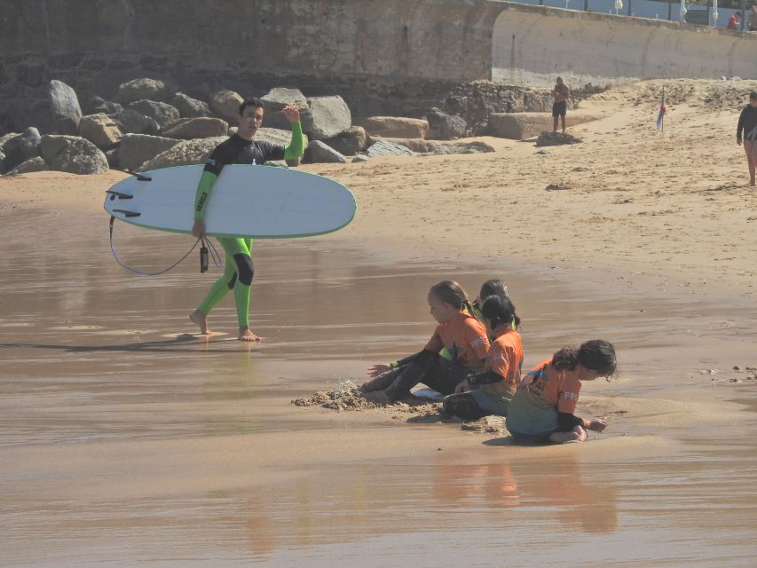 Sintra: 2-Hour Group Surf Lesson at Praia Grande - When the van takes you to another beach