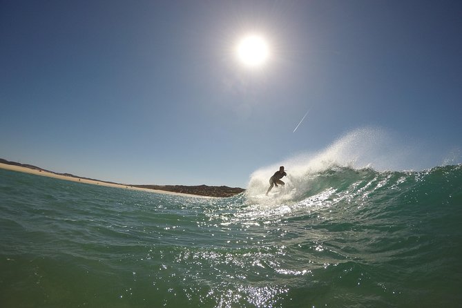 Small Group Surf Coaching in Porto with photos - The value of a maximum five-person group