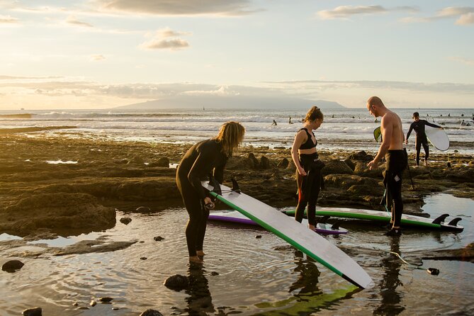 Small Group Surf Lesson in Playa de las Américas - What the small group means for value