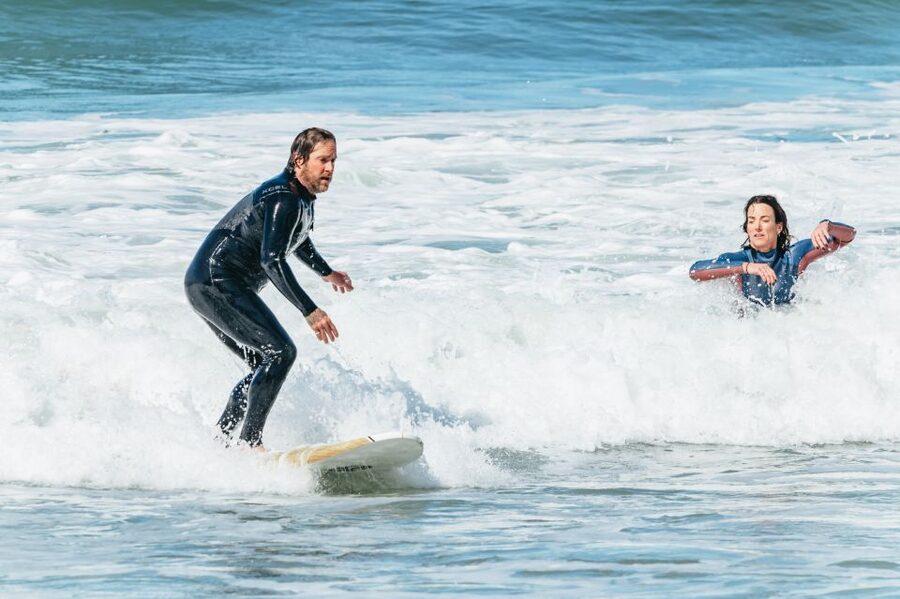 Solana Beach: Private Surf Lesson with Board and Wetsuit - How Joe, Eric, and Matt teach