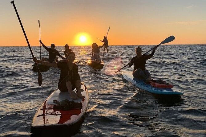 Sunset Sunrise or Full Moon Paddle Surf Experience - The small group makes learning easier