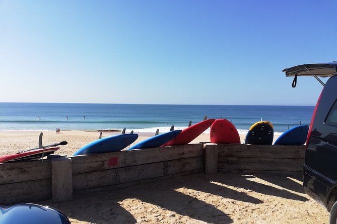 Surf Class - Group - Why the beach can change from Costa da Caparica