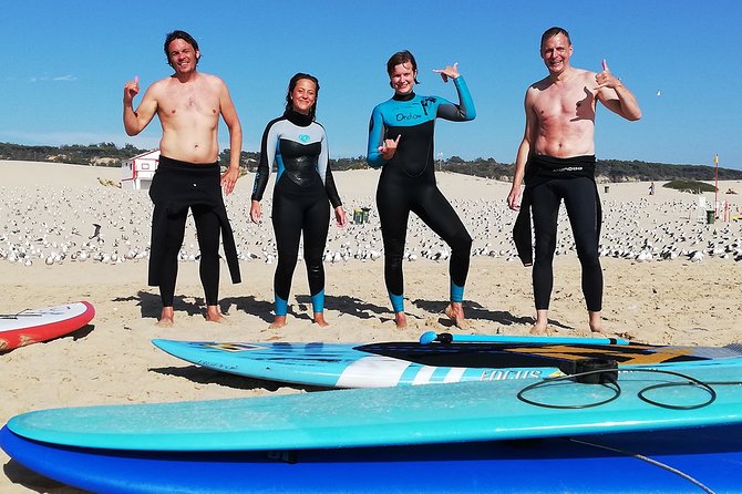 Surf Class - Group - The teaching style suits a first attempt