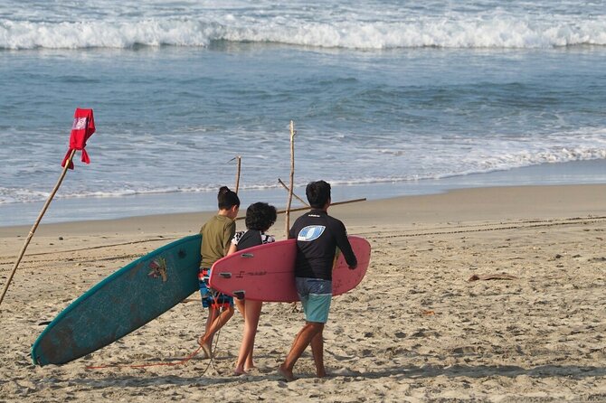 Surf Classes in Puerto Escondido - Starting at Avenida Hidalgo in Puerto Escondido