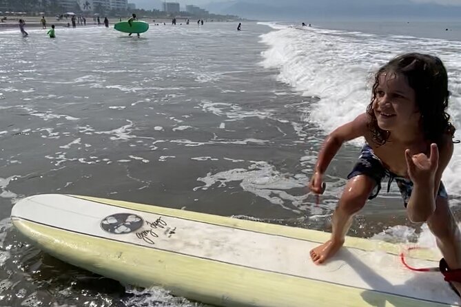 Surf classes in Puerto Vallarta with local instructors - From Puerto Vallarta pickup to Nuevo Vallarta surf